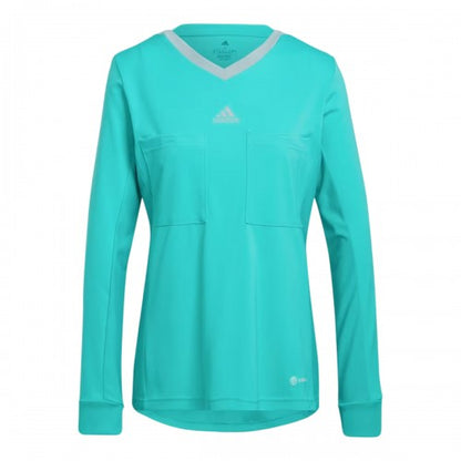 Front - Adidas Unisex Adult 22 Long-Sleeved Referee Jersey