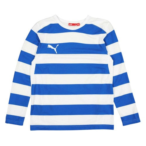Front - Puma Childrens/Kids Hooped Long-Sleeved T-Shirt