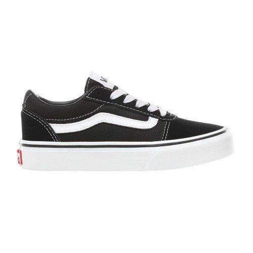 Front - Vans Childrens/Kids Ward Canvas Trainers