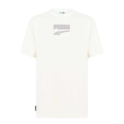 Front - Puma Mens Downtown Oversized T-Shirt