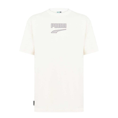 Front - Puma Mens Downtown Oversized T-Shirt
