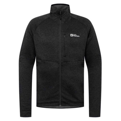 Front - Jack Wolfskin Mens Taiga Full Zip Fleece Jacket