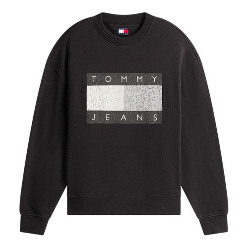 Front - Tommy Jeans Mens Monochrome Sweatshirt