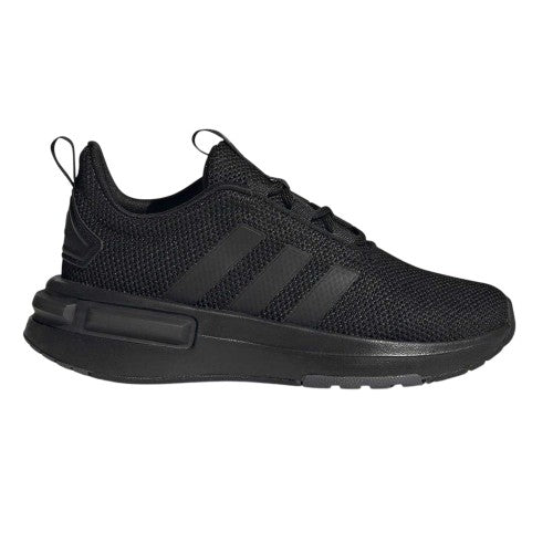 Front - Adidas Boys Racer TR21 3 Stripes Cloudfoam Trainers