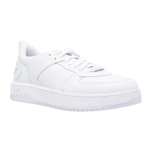 Front - Hugo Mens Kilian Side Logo Flat Trainers