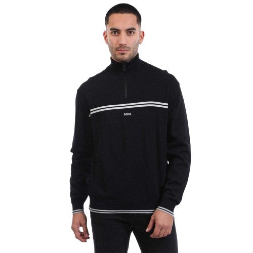 Front - Boss Mens K Zone Cotton Regular Pullover