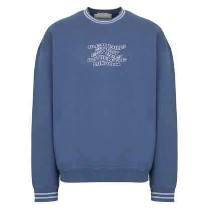 Front - Jack Wills Mens Graphic Print Drop Shoulder Relaxed Fit Sweatshirt