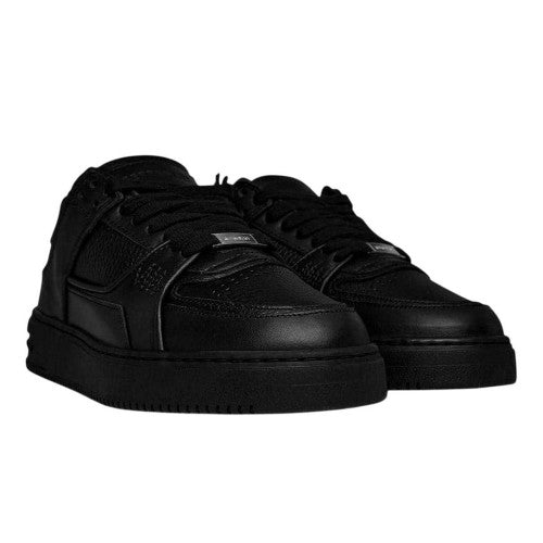 Front - Represent Mens Apex Panelled Flat Trainers