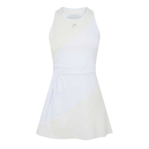 Front - Head Womens/Ladies Valasca Colour Block Crew Neck Regular Mini Dress