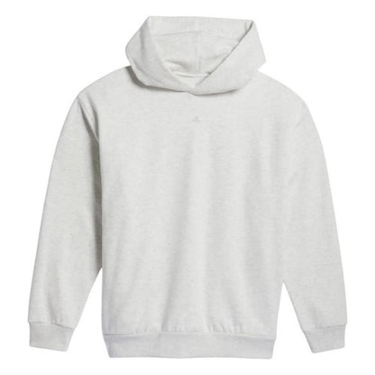Front - Adidas Unisex Adult Back Print Drop Shoulder Hoodie