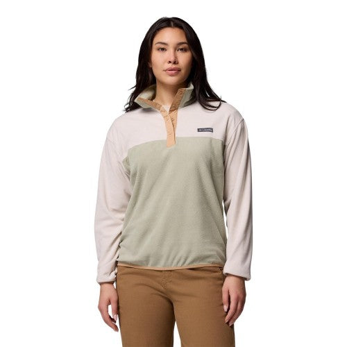 Front - Columbia Womens/Ladies Point Paloma Fleece Quarter Zip Regular Sweatshirt