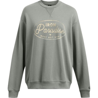 Front - Under Armour Womens/Ladies Project Rock Relaxed Fit Sweatshirt