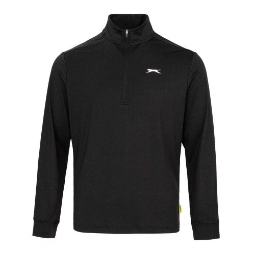 Front - Slazenger Mens Quarter Zip Sweatshirt