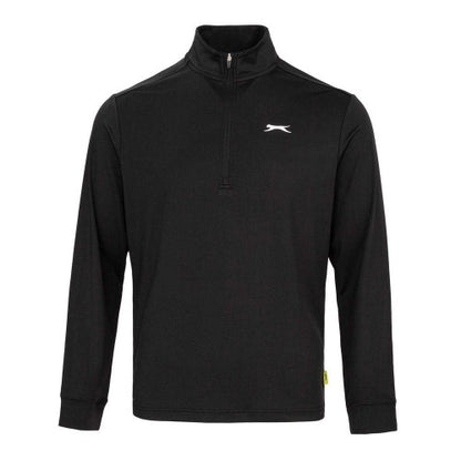 Front - Slazenger Mens Quarter Zip Sweatshirt