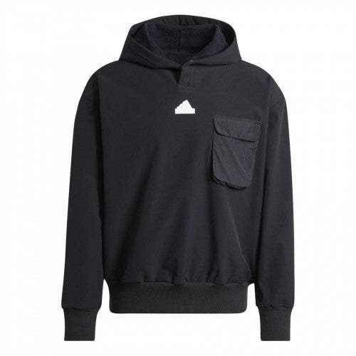 Front - Adidas Mens City Escape Premium Hoodie
