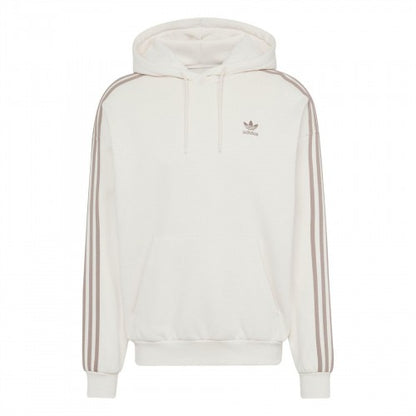 Front - Adidas Mens Originals 3 Stripes Baggy Hoodie