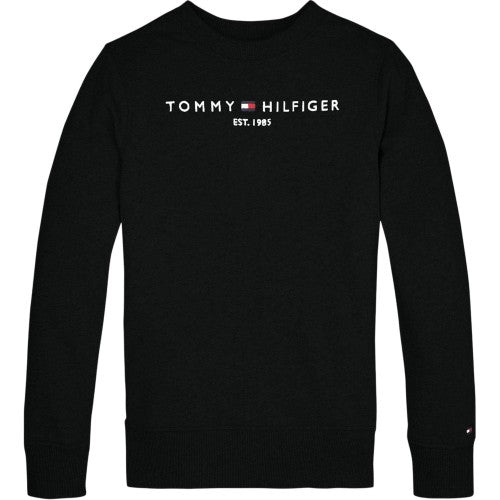 Front - Tommy Hilfiger Childrens/Kids Signature Logo Sweatshirt