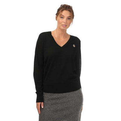 Front - Ted Baker Womens/Ladies Abiygal Merino Wool V Neck Jumper