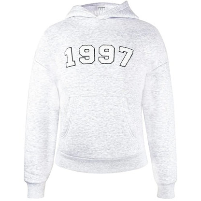 Front - USA Pro Womens/Ladies Hooded Yoga Sweatshirt
