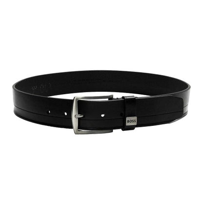 Front - Boss Mens Reversible Leather Belt