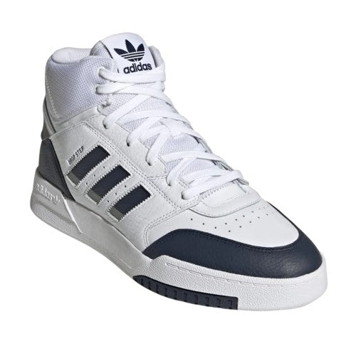 Front - Adidas Unisex Adult Drop Step Leather Mid Cut Trainers