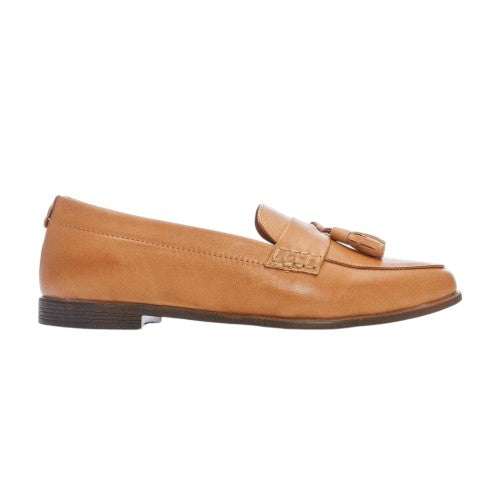Front - Moda In Pelle Womens/Ladies Forina Leather Loafers