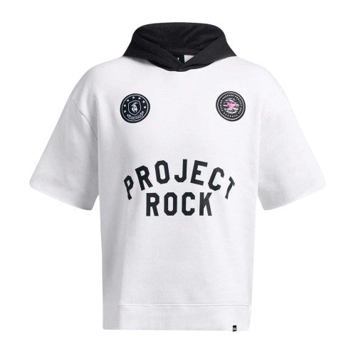 Front - Under Armour Mens Project Rock Relaxed Fit Hoodie