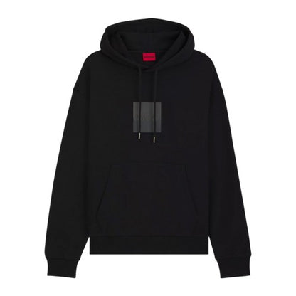 Front - Hugo Mens Hooded Regular Drop Sleeve Hoodie