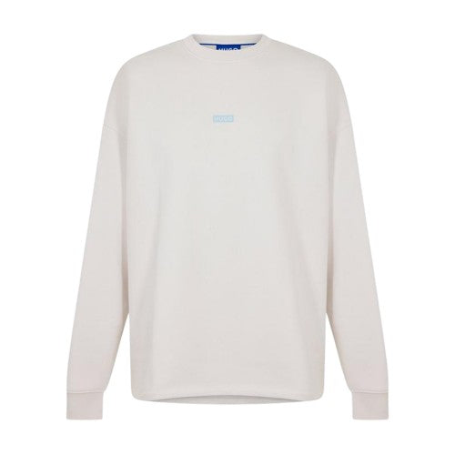 Front - Hugo Mens Naviu Back Print Sweatshirt