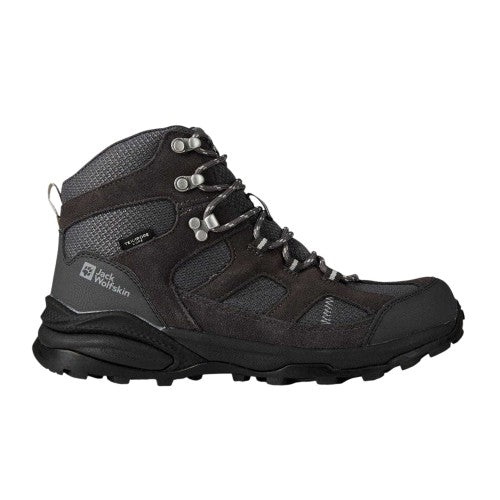 Front - Jack Wolfskin Mens Leather Hiking Boots