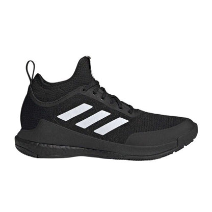 Front - Adidas Womens/Ladies Crazyflight Mid Cut Indoor Court Trainers