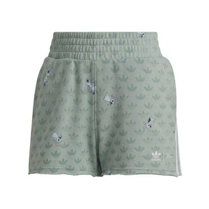 Front - Adidas Womens/Ladies Stitch Sweat Shorts