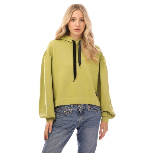 Front - Levis Womens/Ladies Relaxed Fit Balloon Sleeve Hoodie