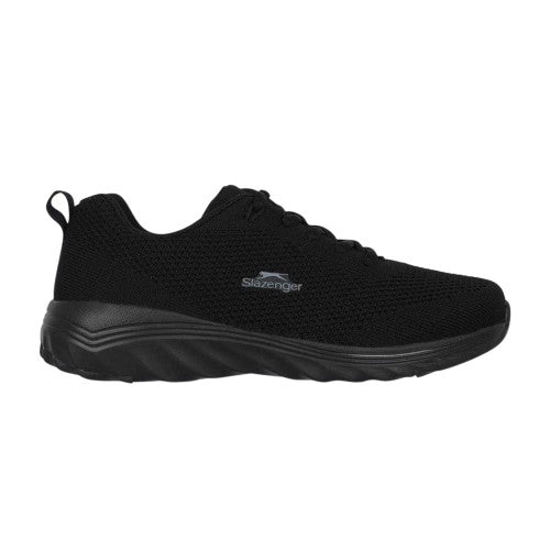 Front - Slazenger Childrens/Kids Jenson Logo Knitted Trainers