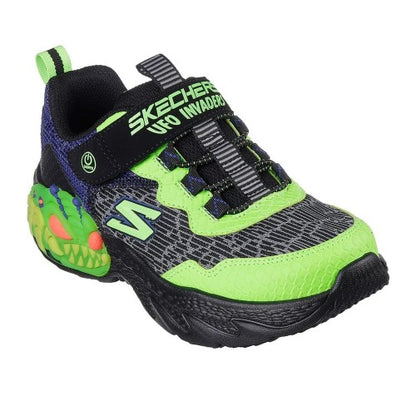 Front - Skechers Childrens/Kids Cre Lights Low Trainers