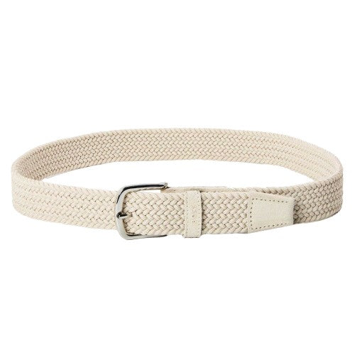 Front - Boss Braided Leather Casual Belt