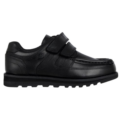 Front - Lee Cooper Childrens/Kids Harrow Vel Leather School Shoes