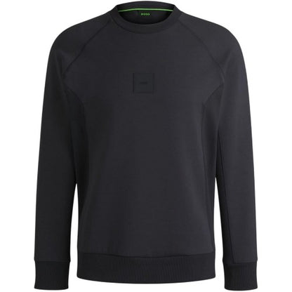 Front - Boss Mens Crew Neck Raglan Sweatshirt