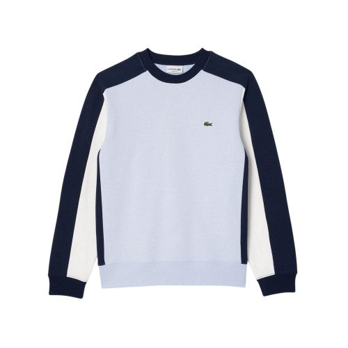 Front - Lacoste Mens Colour Block Raglan Sweatshirt