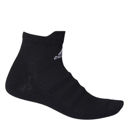 Front - Adidas Unisex Adult Logo Ankle Socks