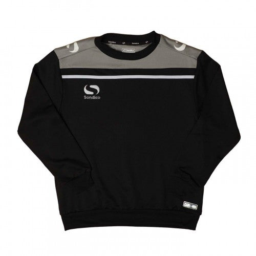 Front - Sondico Childrens/Kids Crew Neck Long-Sleeved Sweatshirt