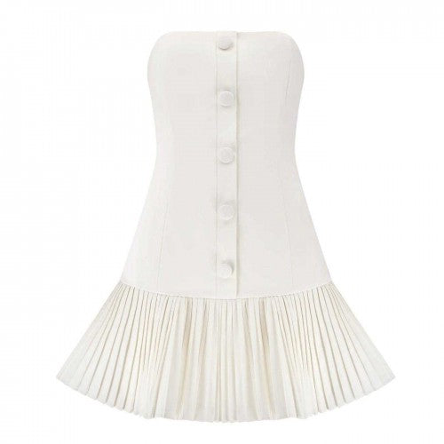 Front - Muse Womens/Ladies The Ultimate Muse Strapless Mini Dress