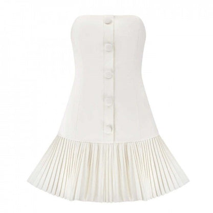 Front - Muse Womens/Ladies The Ultimate Muse Strapless Mini Dress