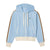 Front - Lacoste Womens/Ladies Jacquard Monogram Full Zip Hoodie