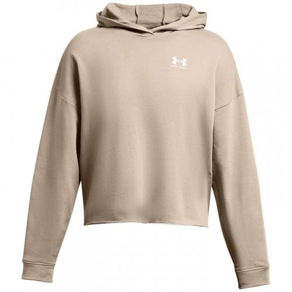 Front - Under Armour Womens/Ladies Rival Terry Performance Oversized Hoodie
