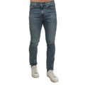 Front - Levis Mens 510 Super Worn Leather Patch Skinny Jeans