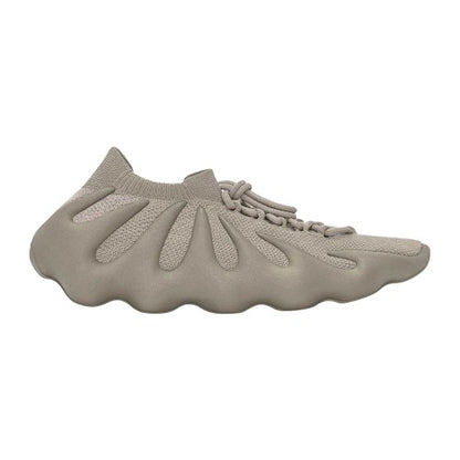 Front - Yeezy Mens 450 Stone Flax Leather Trainers