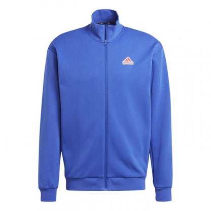 Front - Adidas Mens BOS Regular Track Jacket