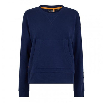 Front - Timberland Womens/Ladies Regular Long-Sleeved Sweatshirt