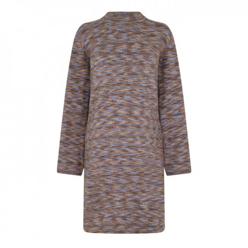 Front - Mamalicious Womens/Ladies Mock Neck Sweater Dress